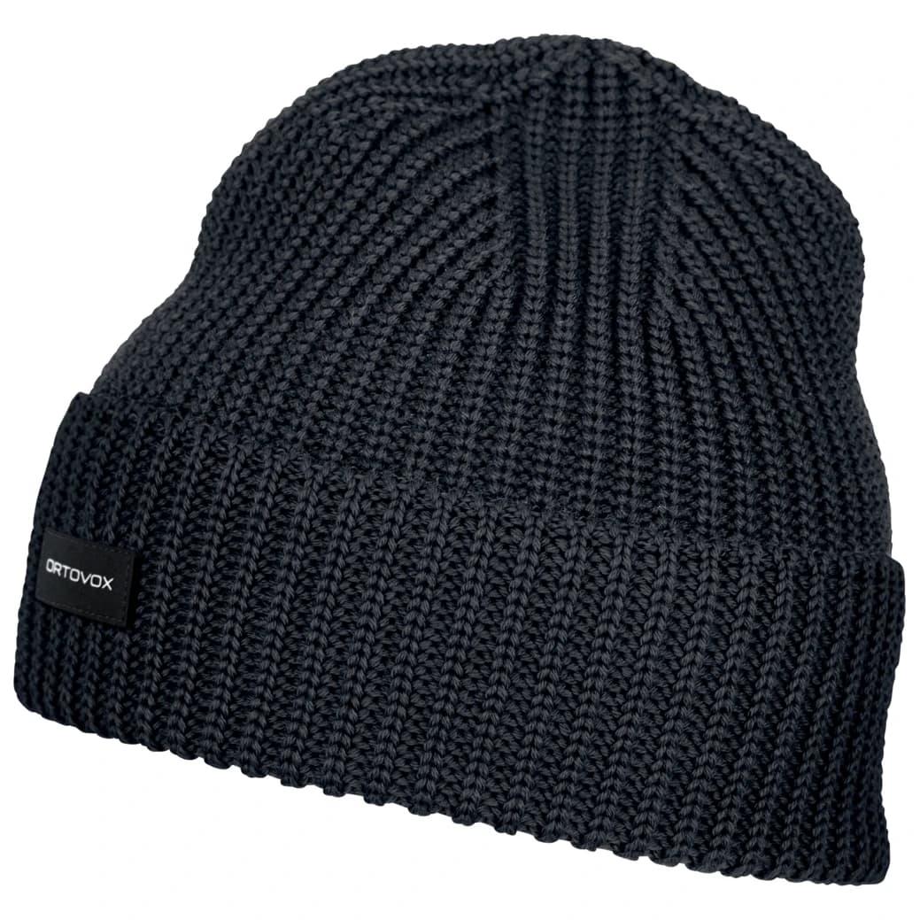 Зимна шапка (beanie) Ortovox Cozy Rib Beanie - Black Raven