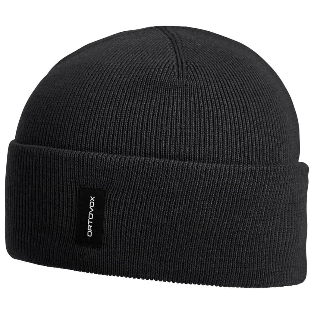 Зимна шапка (beanie) Ortovox Nicholson Rib Beanie - Black Raven
