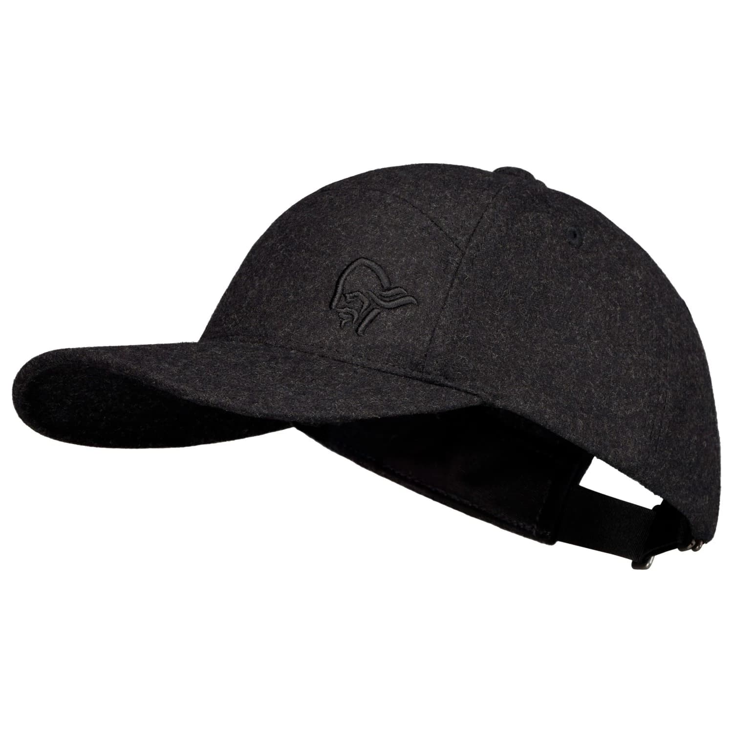 Шапка с козирка Norrøna /29 Wool Cap - Caviar Black