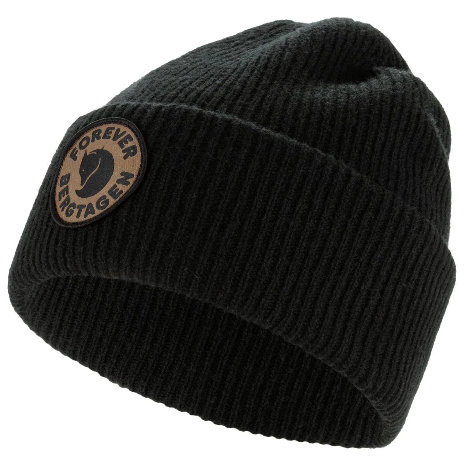 Зимна шапка (beanie) Fjällräven Bergtagen Forever Wool Beanie - Black