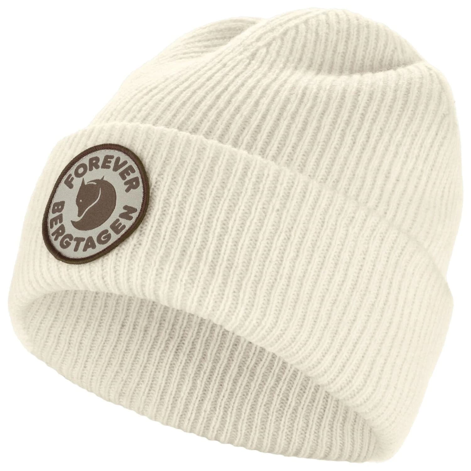 Зимна шапка (beanie) Fjällräven Bergtagen Forever Wool Beanie - Chalk White