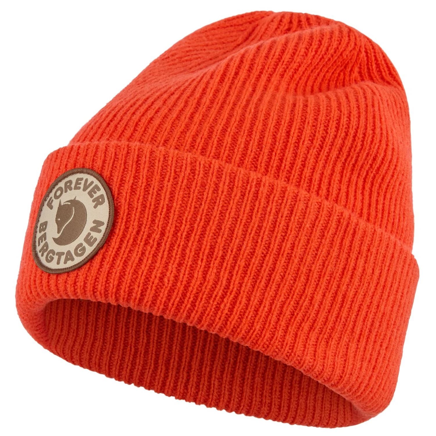 Зимна шапка (beanie) Fjällräven Bergtagen Forever Wool Beanie - Flame Orange