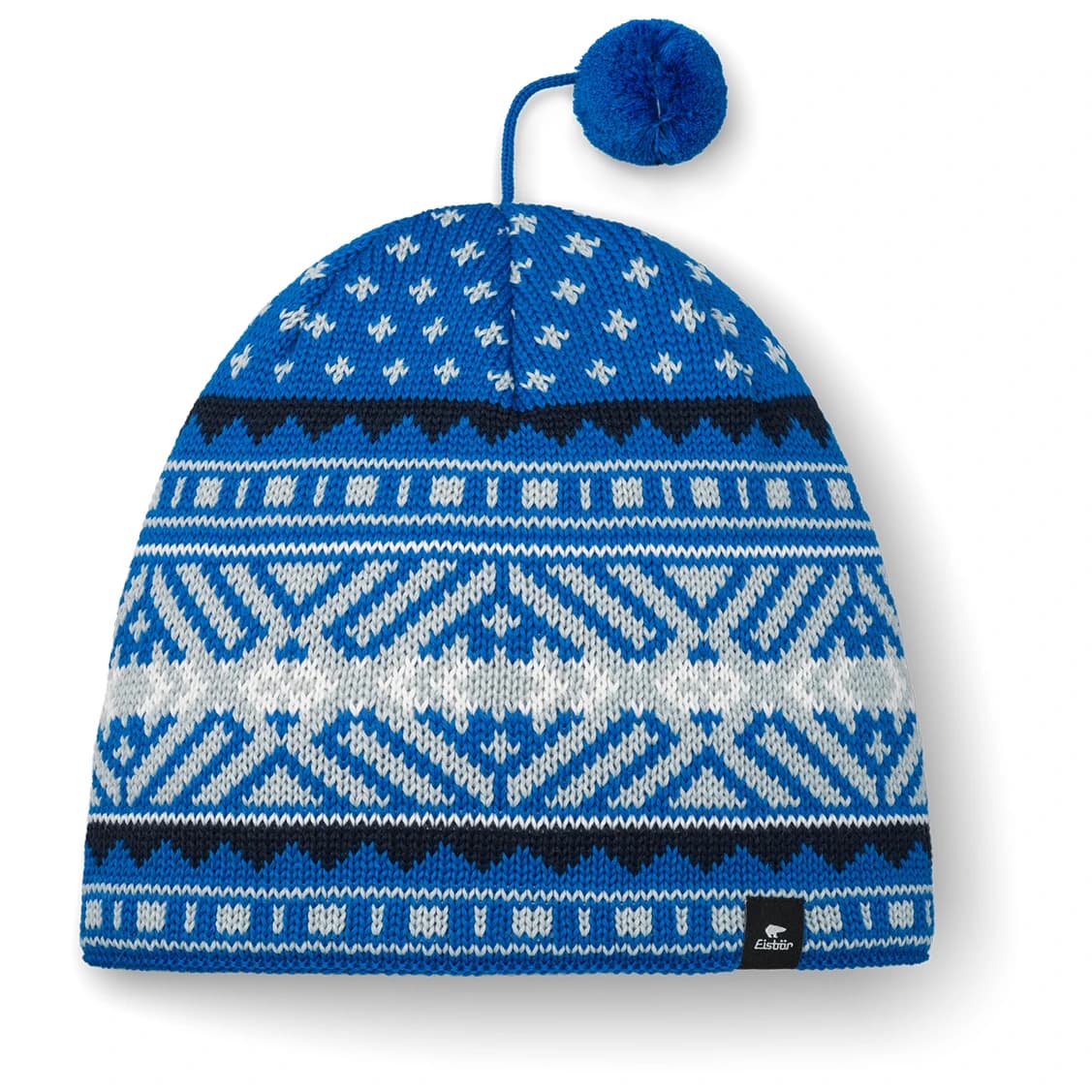 Зимна шапка (beanie) Eisbär Hanz Beanie - Horizon Blue / Fjord / Nacht / White