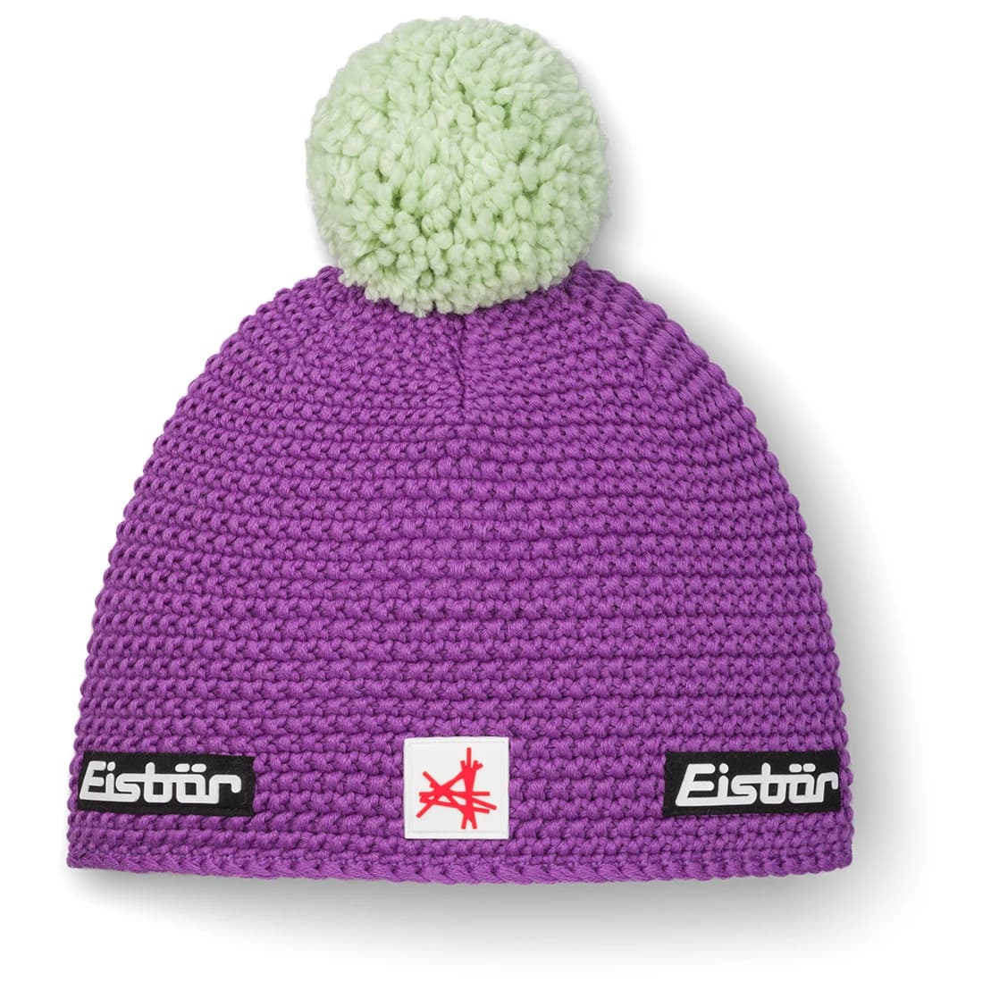 Зимна шапка (beanie) Eisbär Jamie Pompon Ski Austria Beanie - Frozen Twilight / Arctic Basil