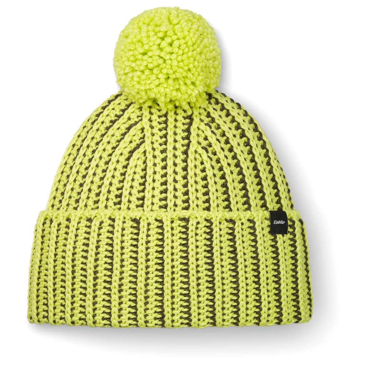 Зимна шапка (beanie) Eisbär Ronda Pompon Beanie - Winter Lemon / Outdoorgreen