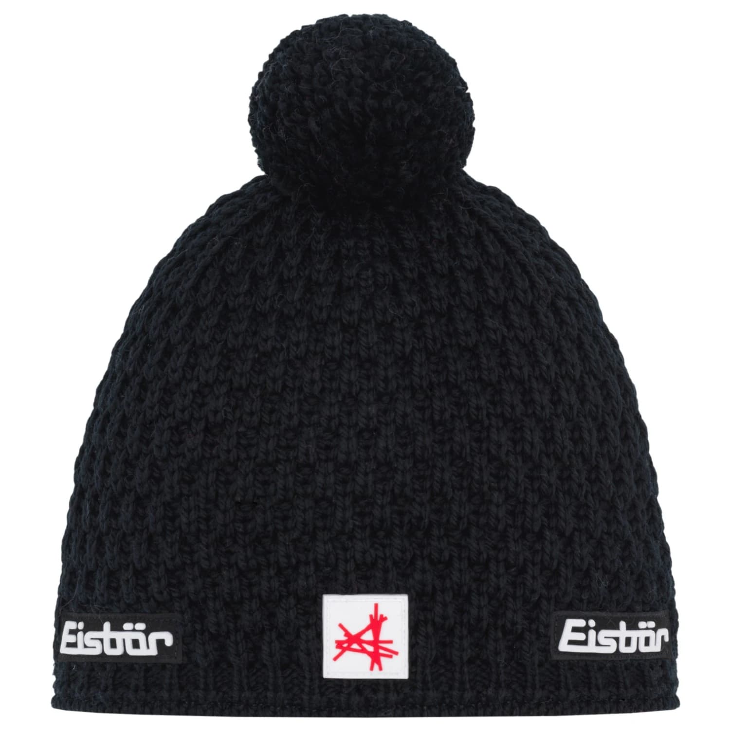 Зимна шапка (beanie) Eisbär Trail Pompon Mütze Ski Austria Beanie - Black