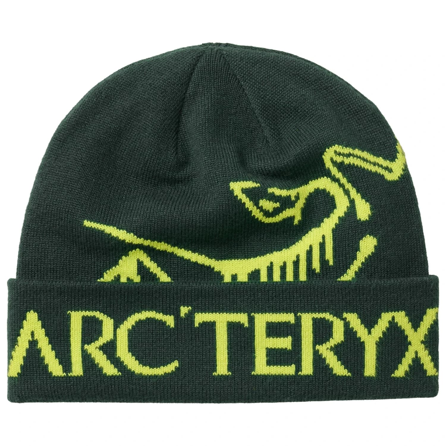 Зимна шапка (beanie) Arc'teryx Bird Word Toque Beanie - Dark Jade / Mantis
