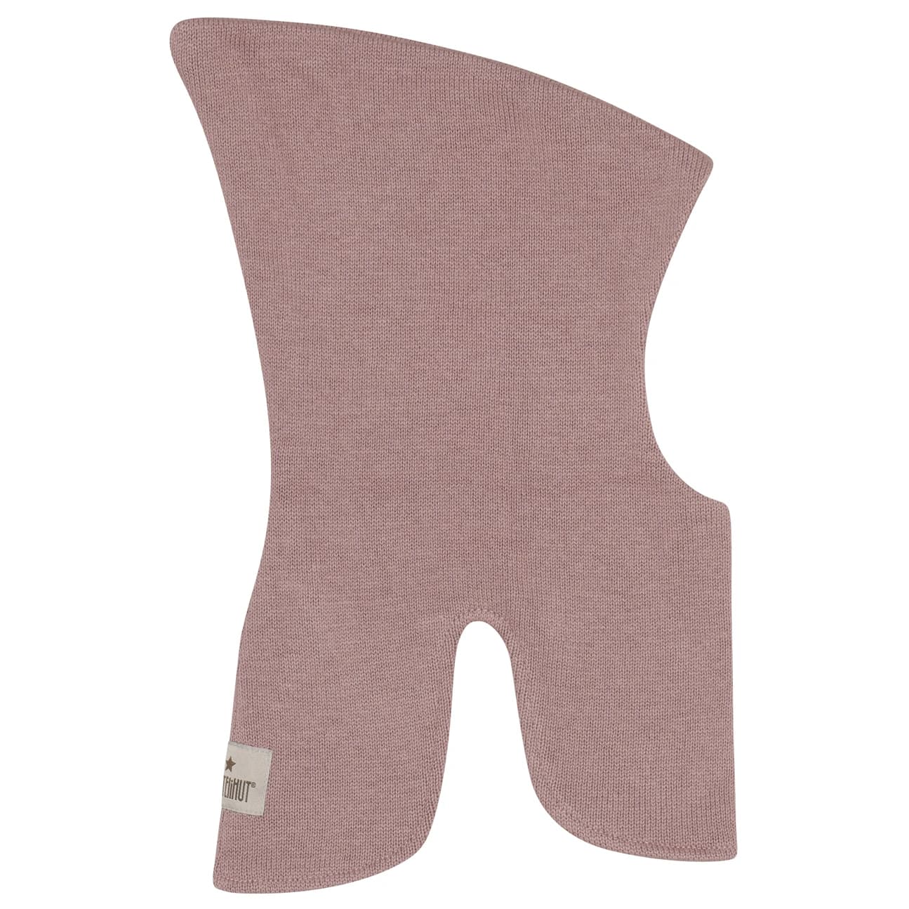 Детска зимна шапка (beanie) Huttelihut Kid's Balaclava Wool Knit Windstop Balaclava - Woodrose