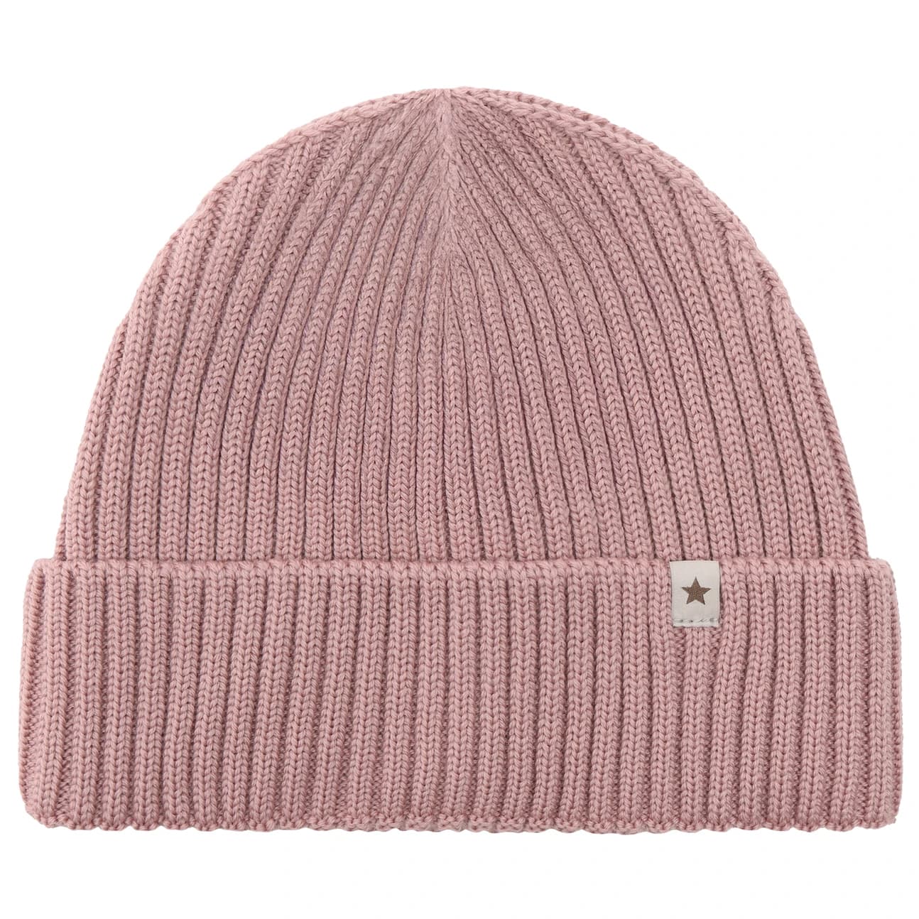 Детска зимна шапка (beanie) Huttelihut Kid's Beanie Wool Knit Merino Beanie - Woodrose