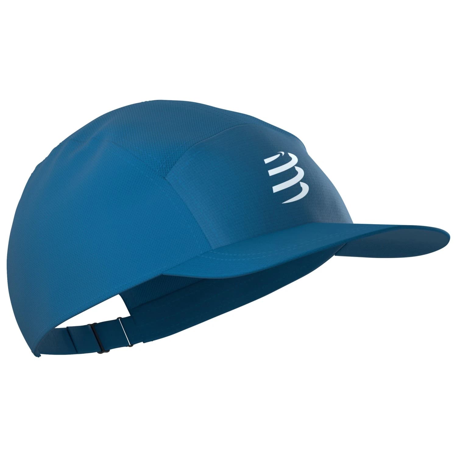 Шапка с козирка Compressport 5 Panel Cap - Blue Saphire / White