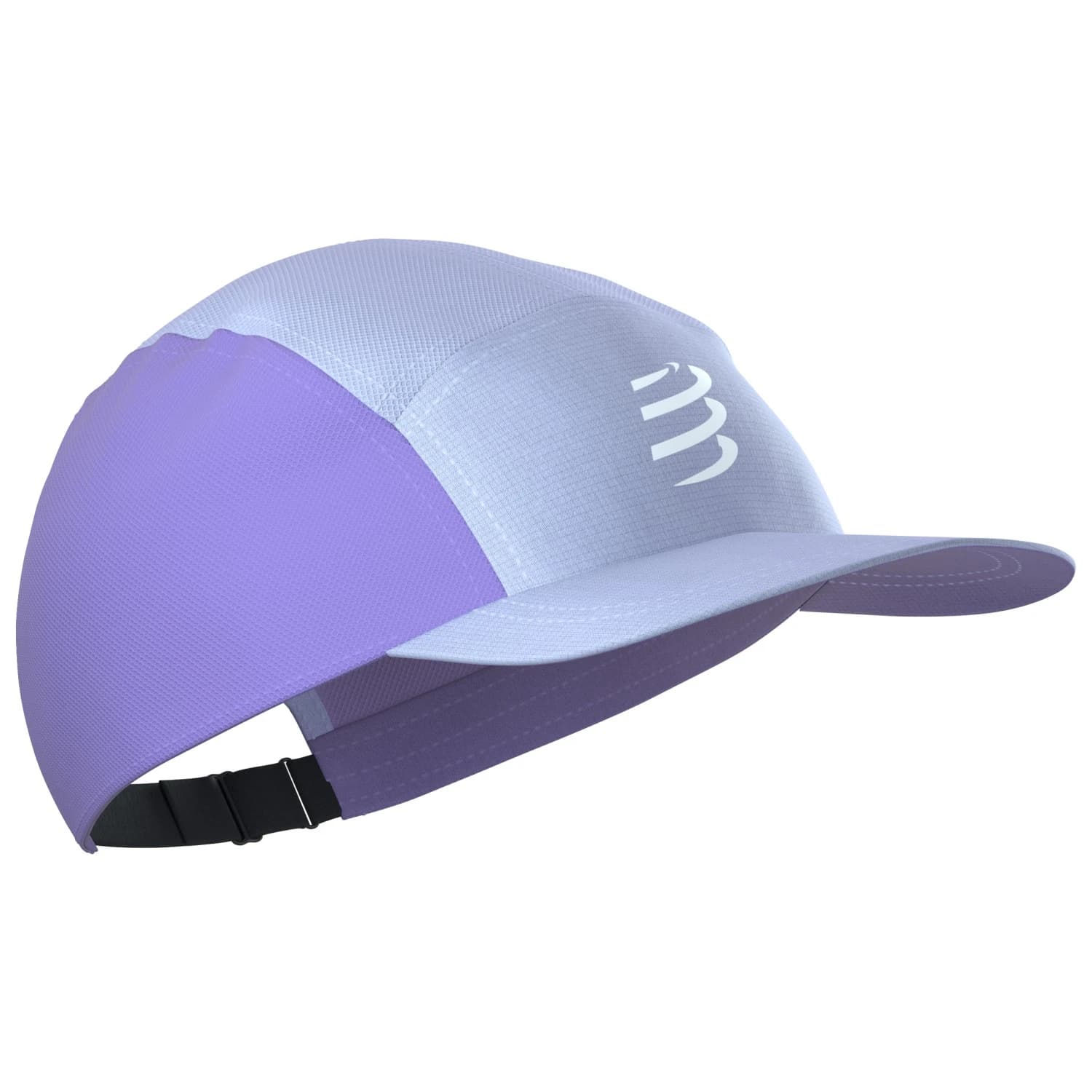 Шапка с козирка Compressport 5 Panel Cap - Languid Lavender / Aster Purple / White