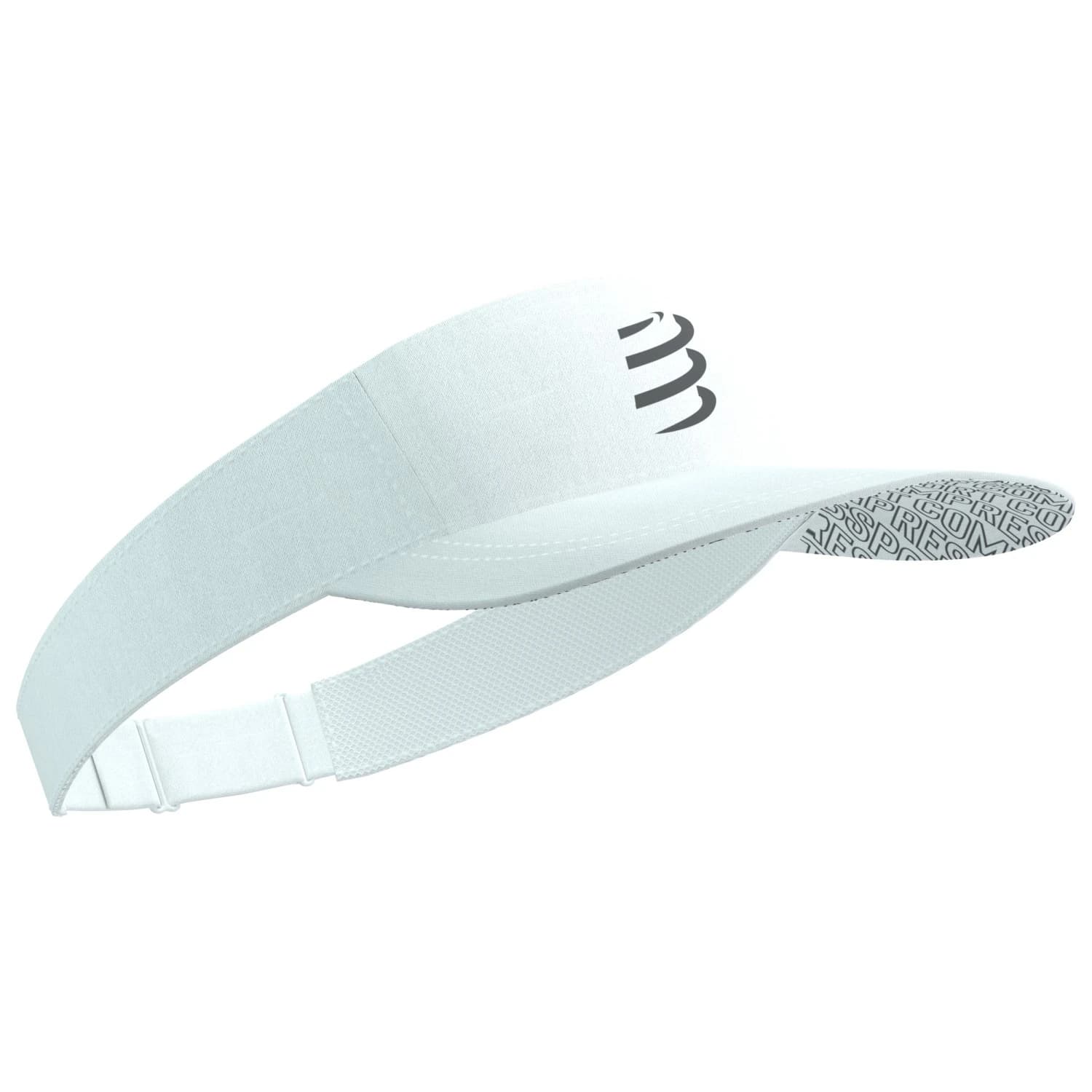 Шапка с козирка Compressport Ultralight Visor Sunvisor - White