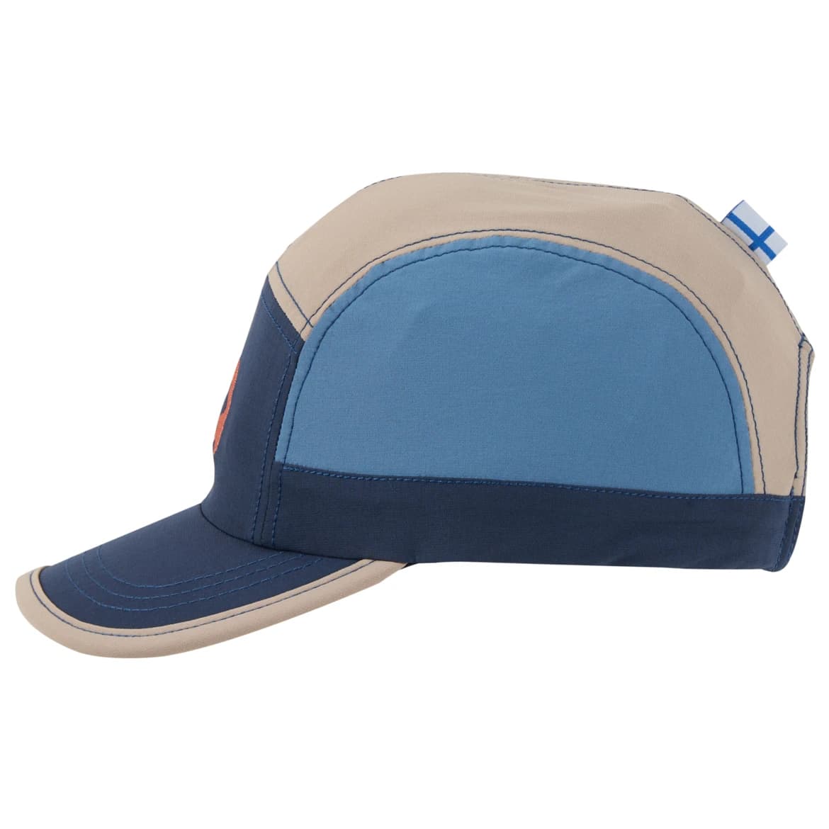 Детска шапка с козирка Finkid Kid's Taikuri Move Cap - Denim Mix