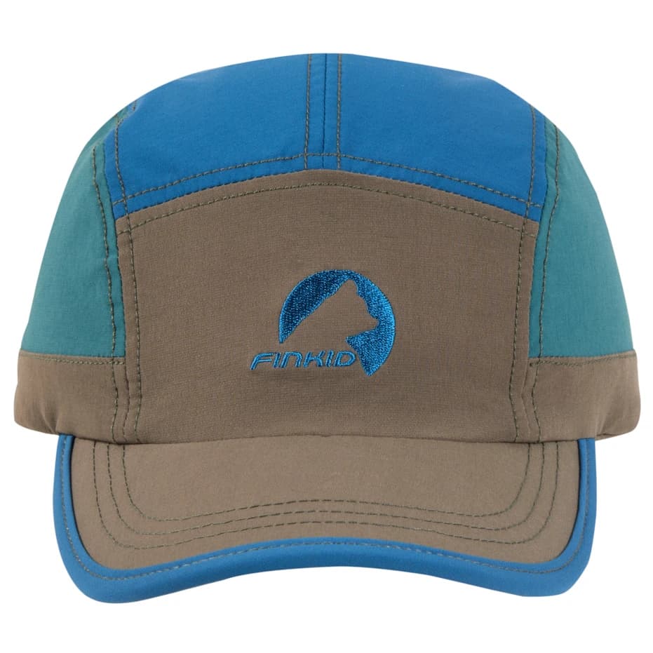 Детска шапка с козирка Finkid Kid's Taikuri Move Cap - Vetiver Mix