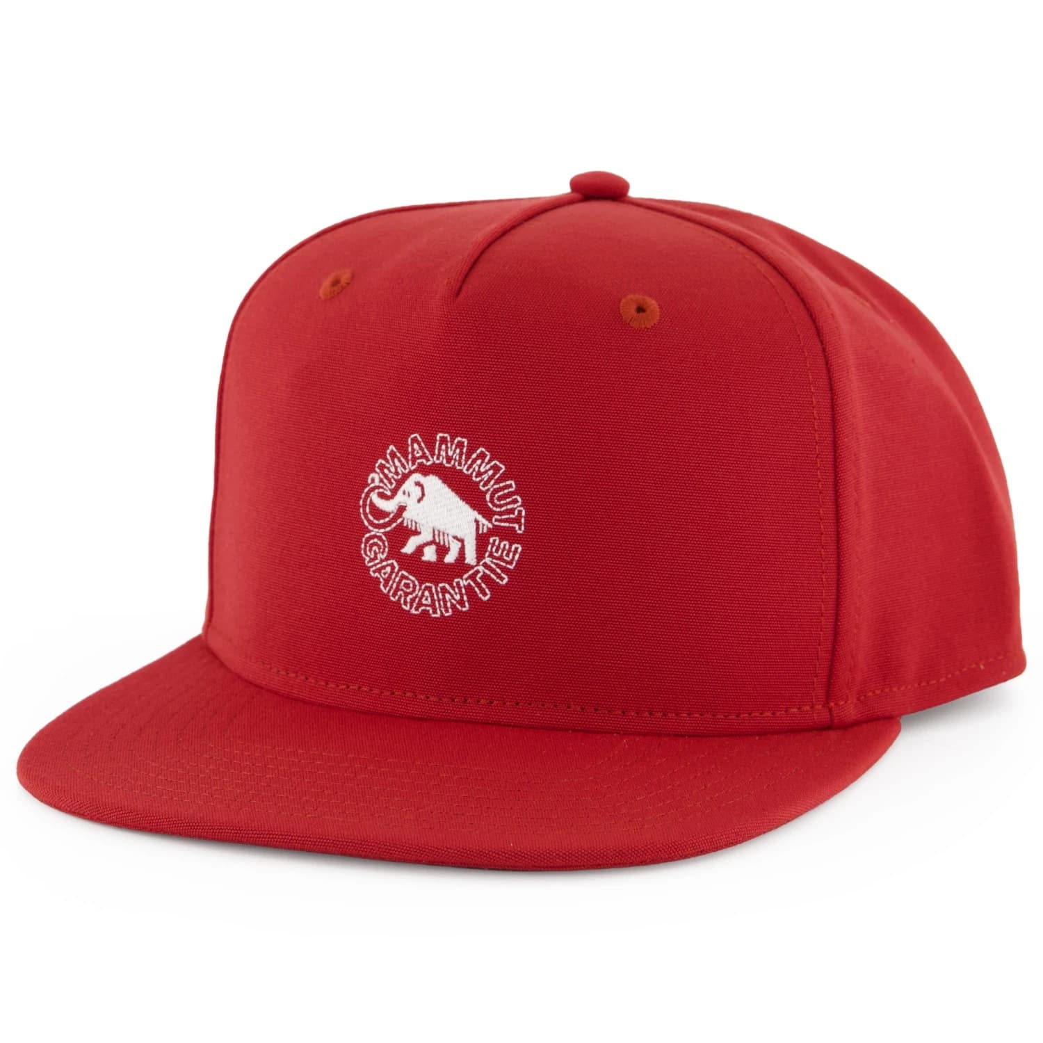 Шапка с козирка Mammut Garantie Cap - Dark Mammut Red