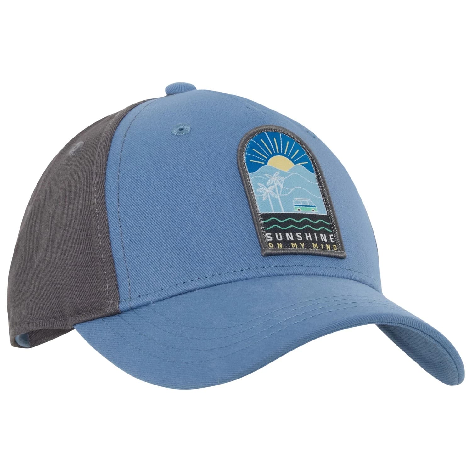 Детска шапка с козирка Color kids Kid's Caps with Badge Cap - Coronet Blue