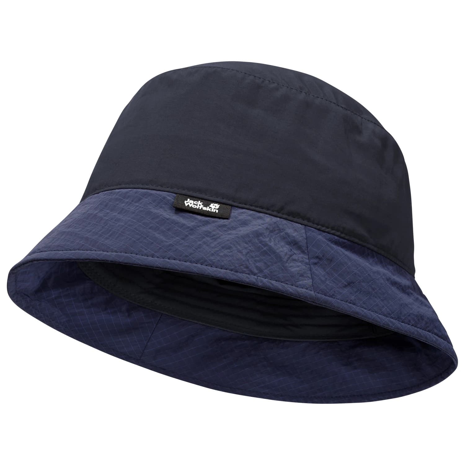 Детска шапка Jack Wolfskin Kid's Wildself Bucket Hat - Dark Navy