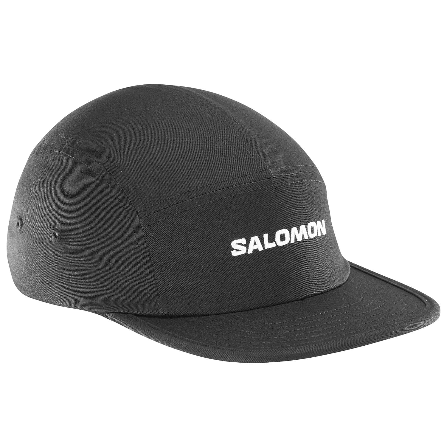Шапка с козирка Salomon Logo 5 Pan Cap - Deep Black