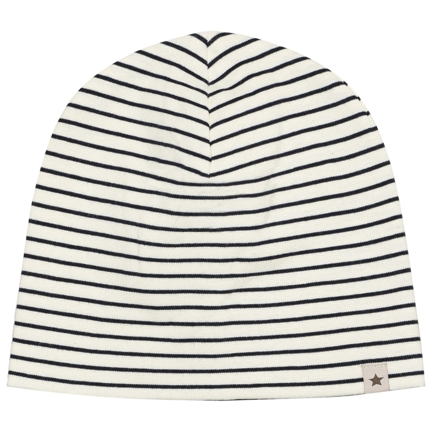 Детска зимна шапка (beanie) Huttelihut Kid's Beanie Stripe Rib Beanie - Navy Blazer