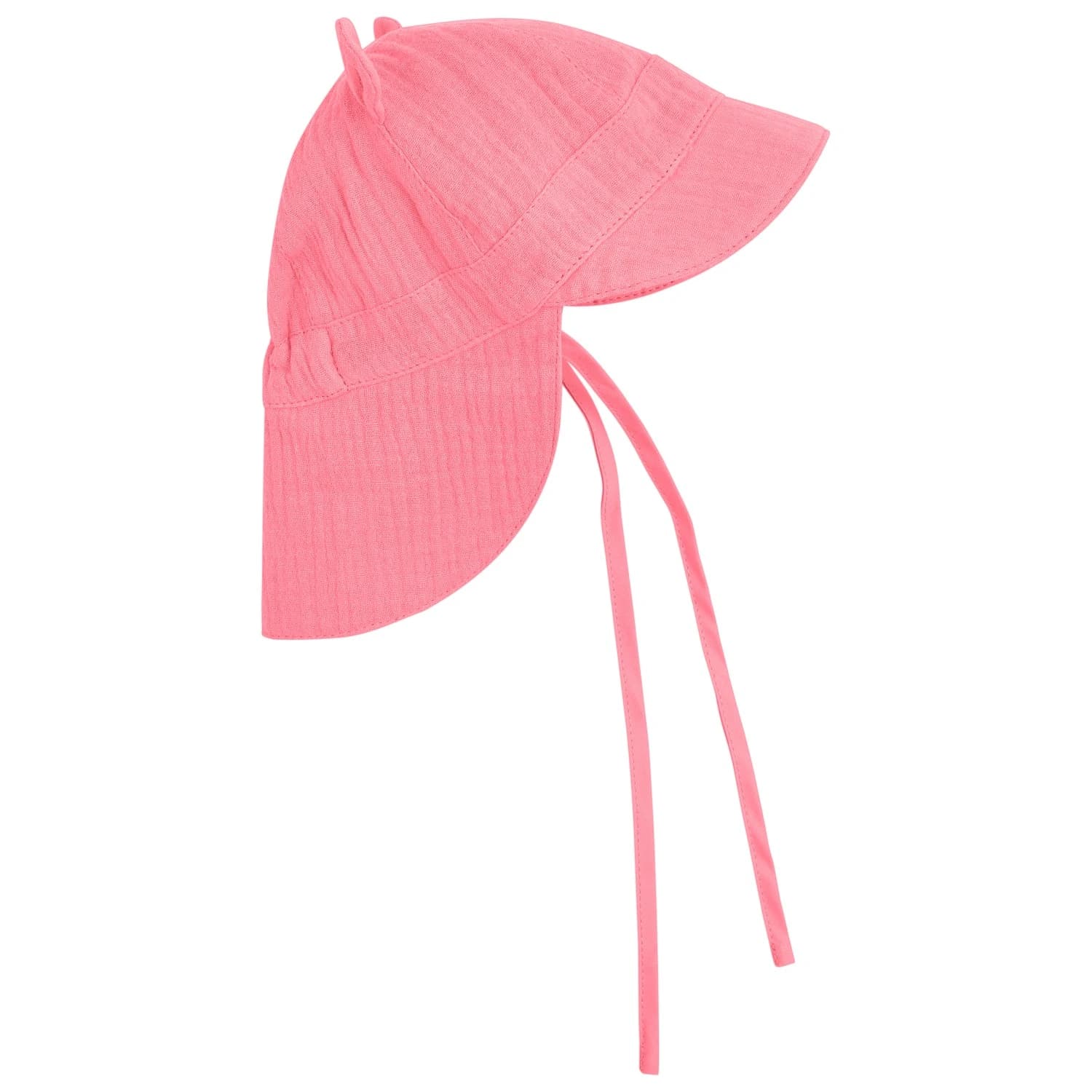 Детска шапка Huttelihut Kid's Summer Hat Ears Muslin Hat - Plumeria