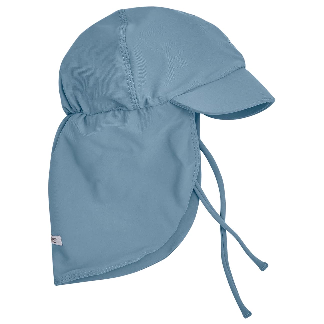 Детска шапка с козирка Huttelihut Kid's Sun Hat Solid UV60 Cap - Blue