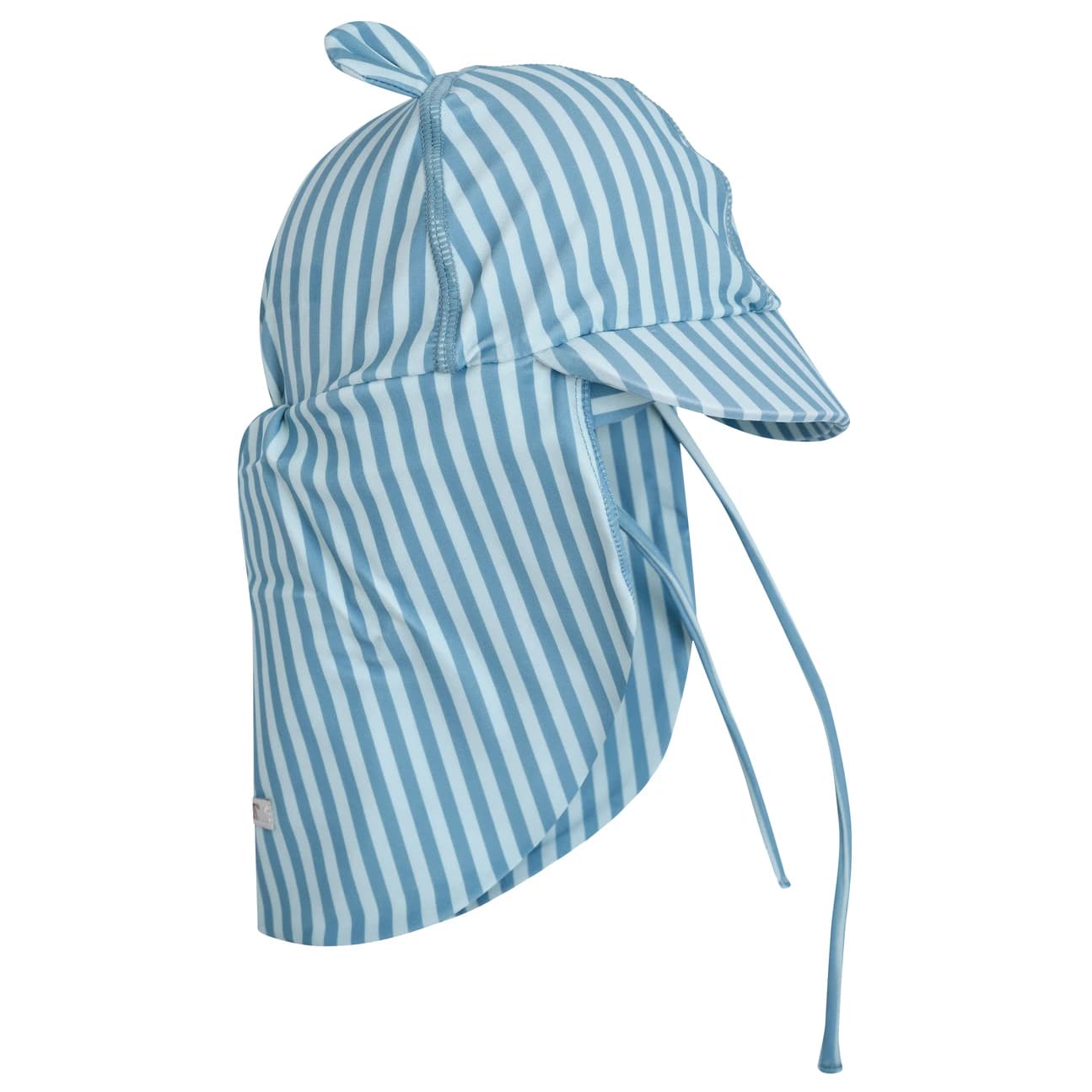 Детска шапка с козирка Huttelihut Kid's Sun Hat with Ears UV60 Cap - Blue
