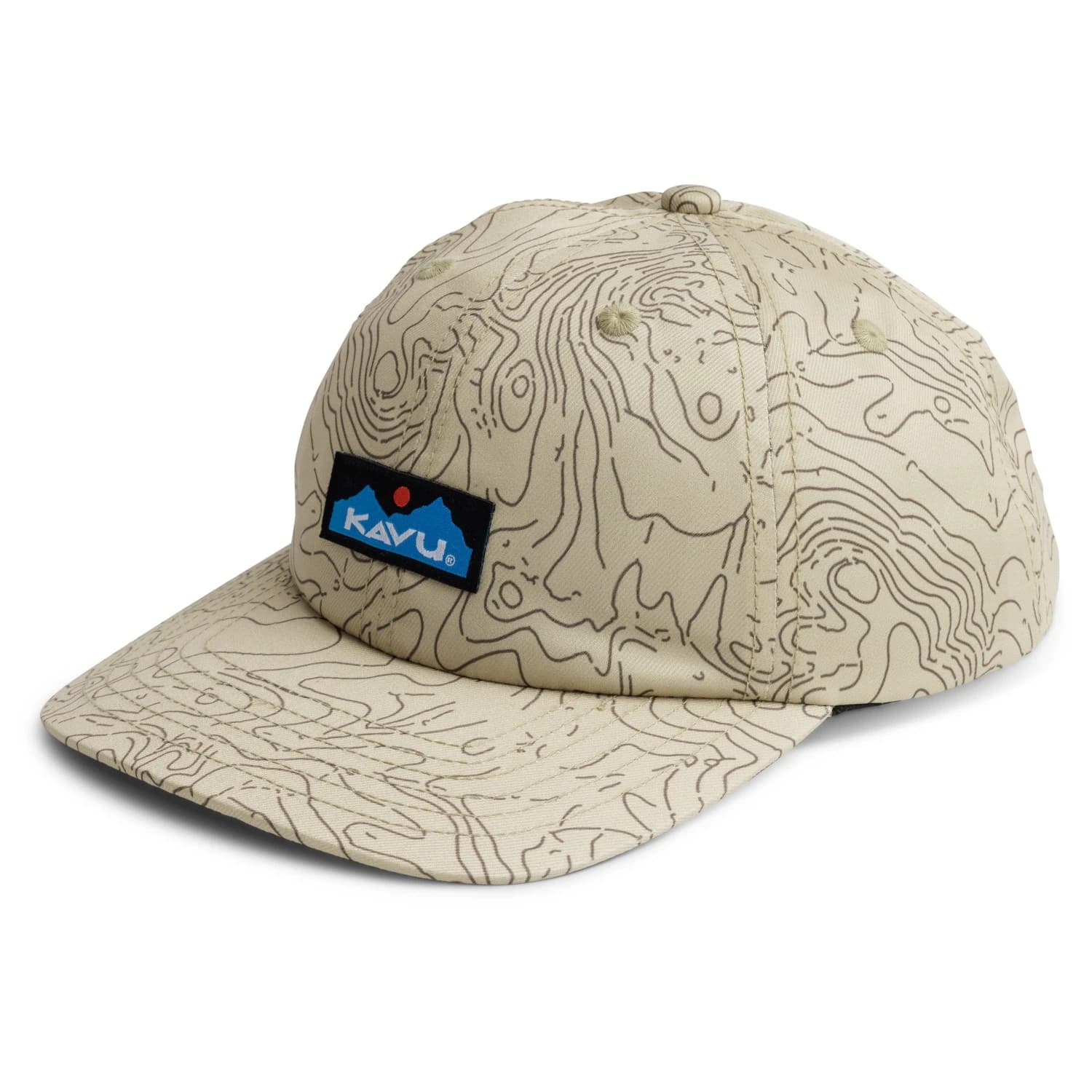 Шапка с козирка Kavu Ballard Classic Cap - Terrain Topo