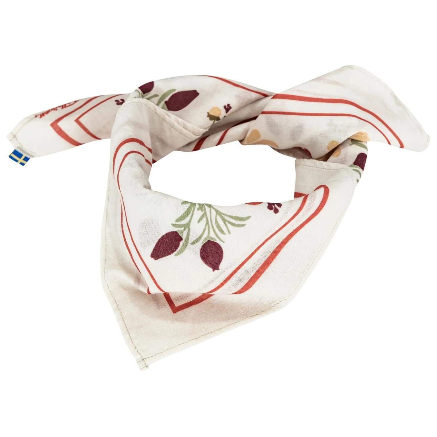 Бандана Fjällräven Fjällblomster Bandana - Chalk White