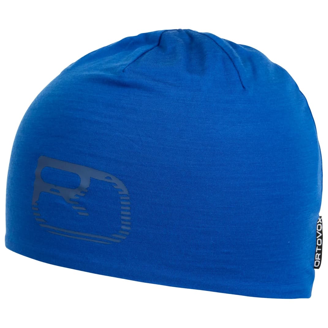 Зимна шапка (beanie) Ortovox 120 Cool Tec Logo Beanie - Blue Note