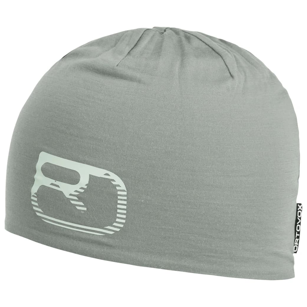 Зимна шапка (beanie) Ortovox 120 Cool Tec Logo Beanie - Green Sage