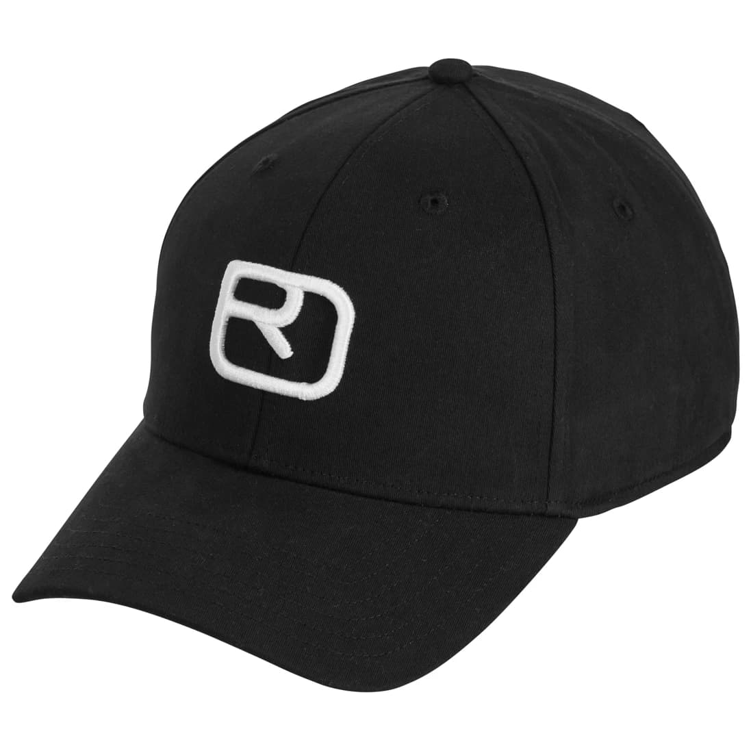 Шапка с козирка Ortovox Logo Flex Cap - Black Raven