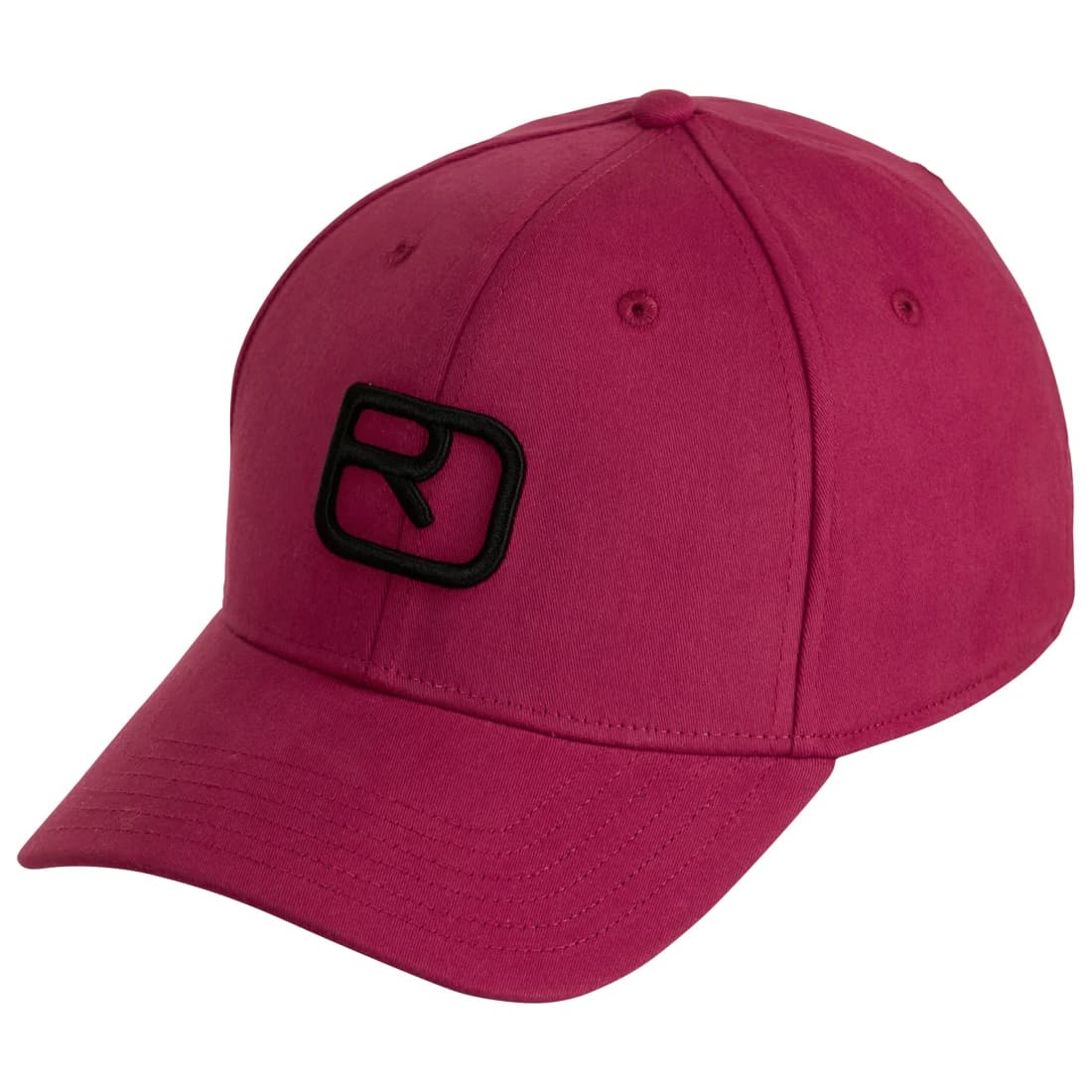 Шапка с козирка Ortovox Logo Flex Cap - Red Malbec