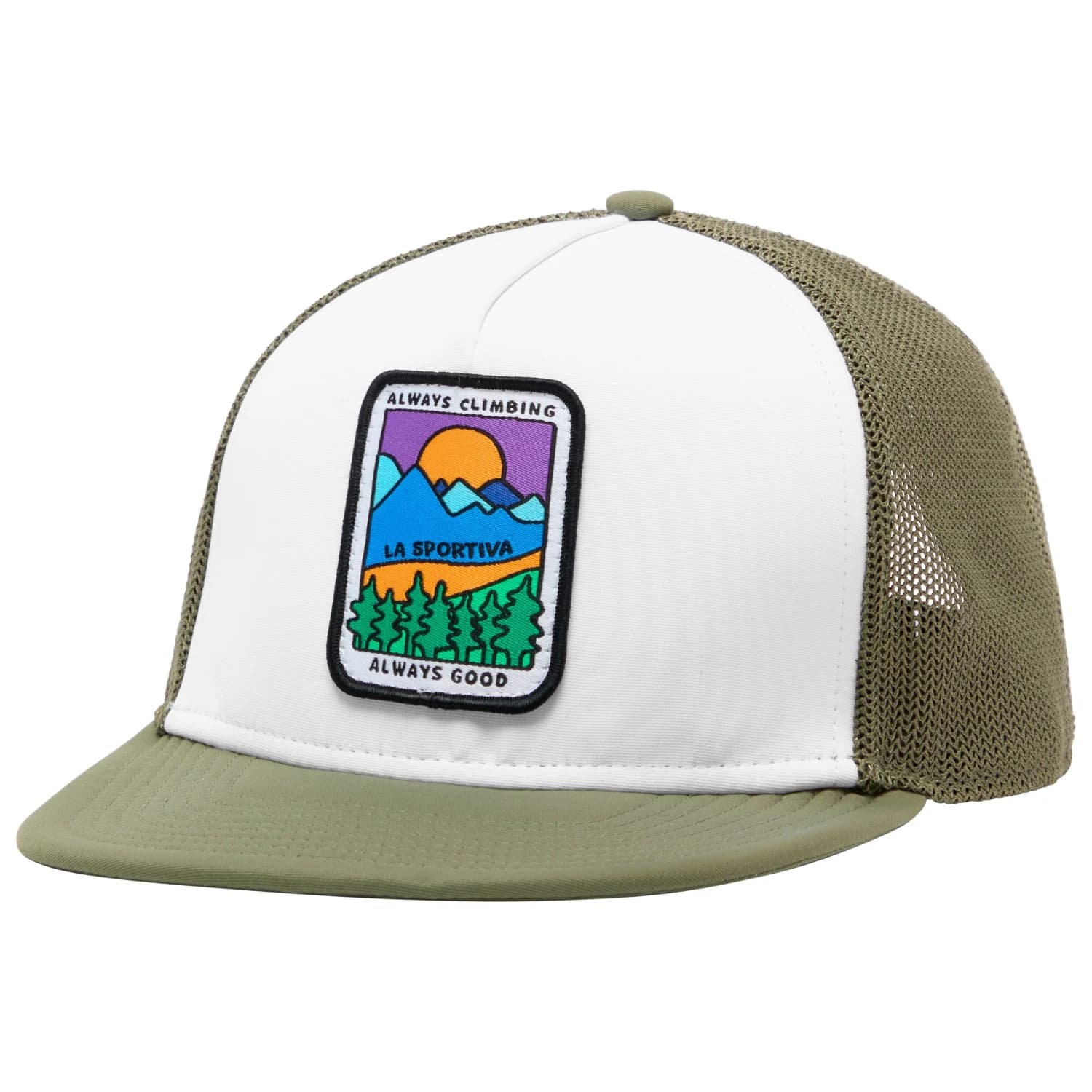 Шапка с козирка La Sportiva Always Climbing Hat Cap - Chalk / Cypress