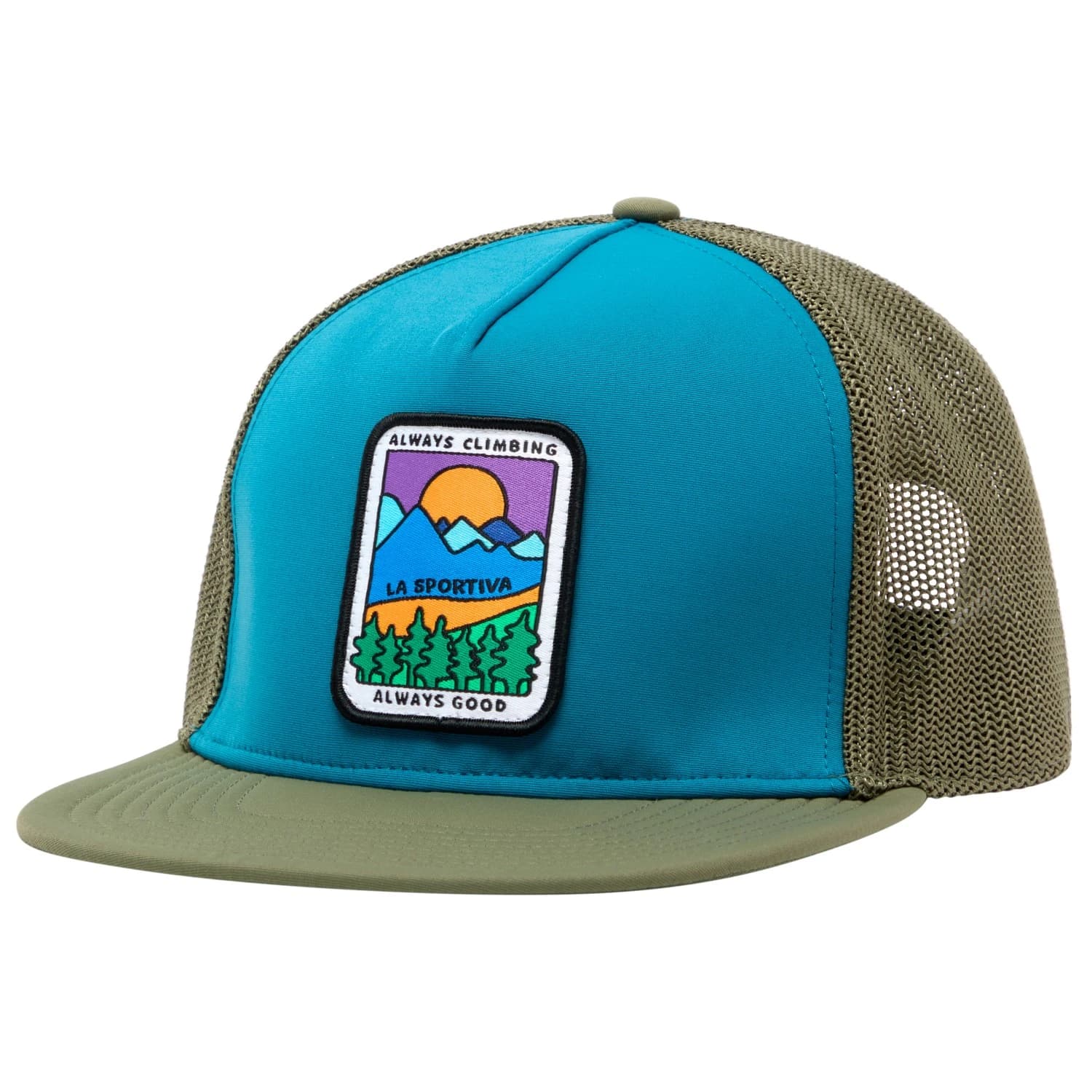 Шапка с козирка La sportiva Always Climbing Hat Cap - Lake / Cypress