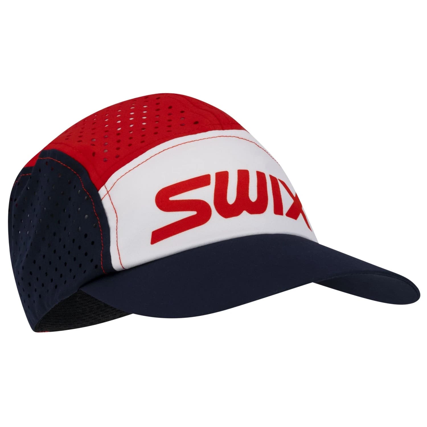 Шапка с козирка Swix Runners Cap - Fiery Red