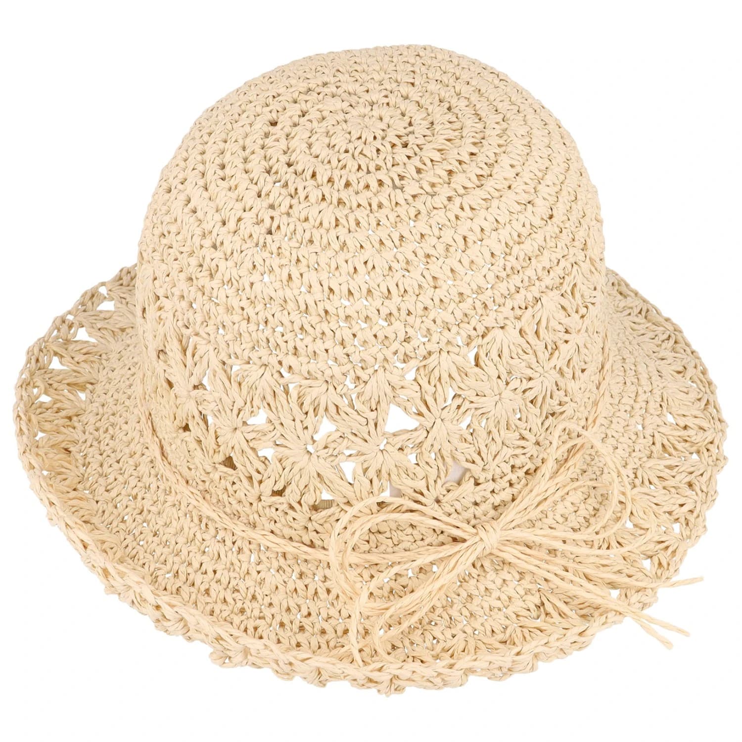 Шапка maximo Girl's Hat Checked Hat - Wollweiß