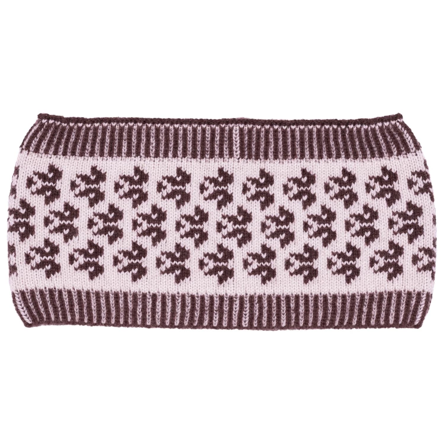 Дамска лента за глава Kari traa Women's Smekker Knit Headband - Cocoa Powder