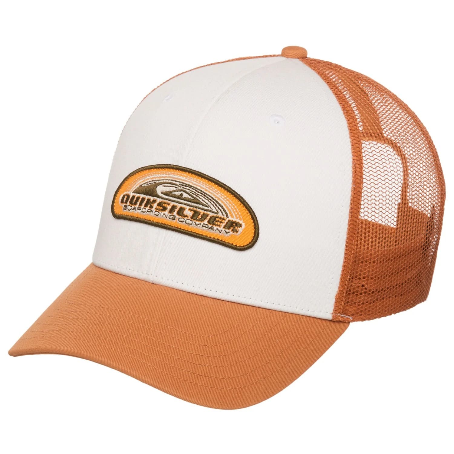 Мъжка шапка с козирка Quiksilver Decades Cotton Tucker Cap - Tobacco Brown