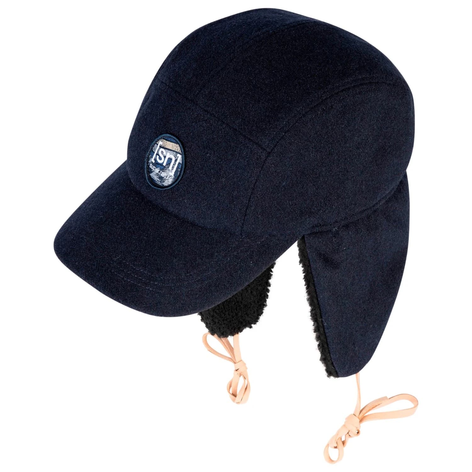 Шапка с козирка Super.natural Earflap Cap - Jet Black
