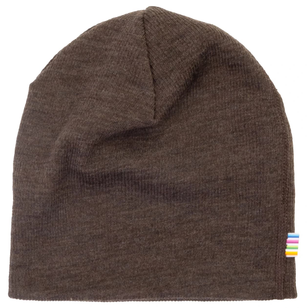 Детска зимна шапка (beanie) Joha Kid's Wool Rib Hat Double Layer Beanie - Dark Brown