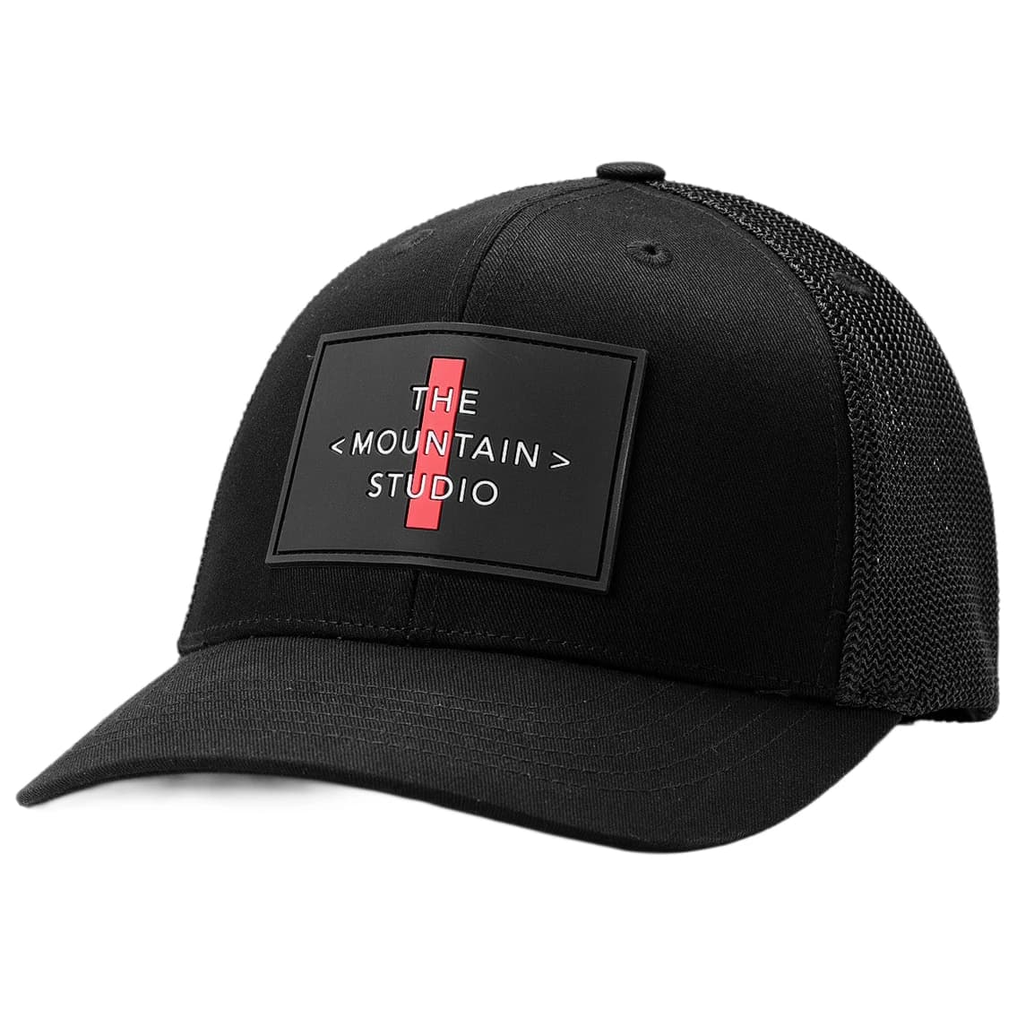Шапка с козирка The mountain studio Mesh Cross Logo Cap - Black Onyx
