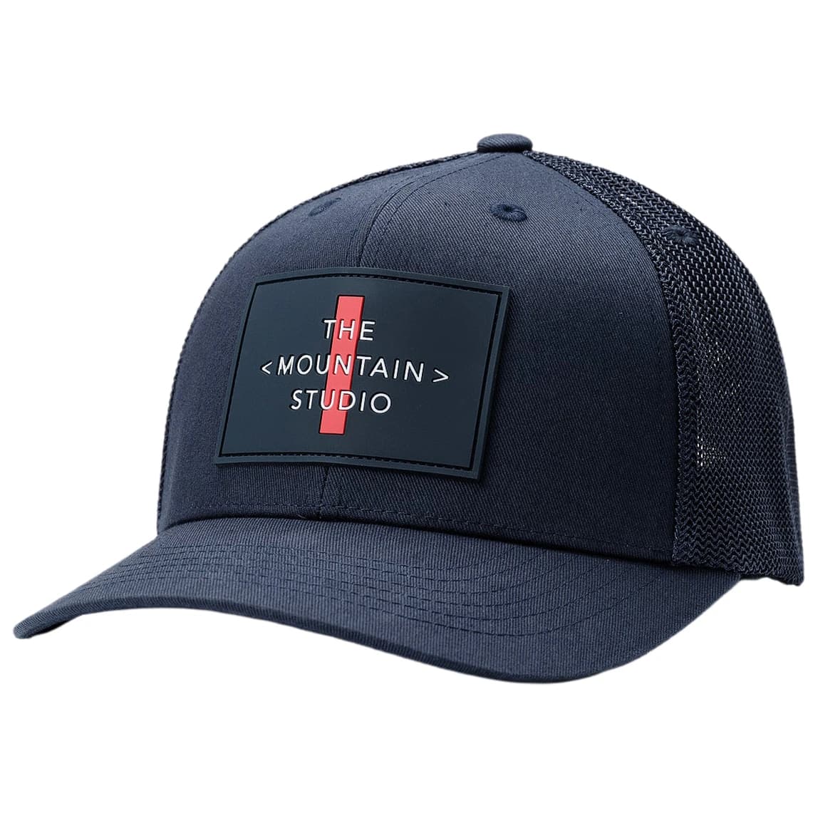 Шапка с козирка The mountain studio Mesh Cross Logo Cap - Eclipse