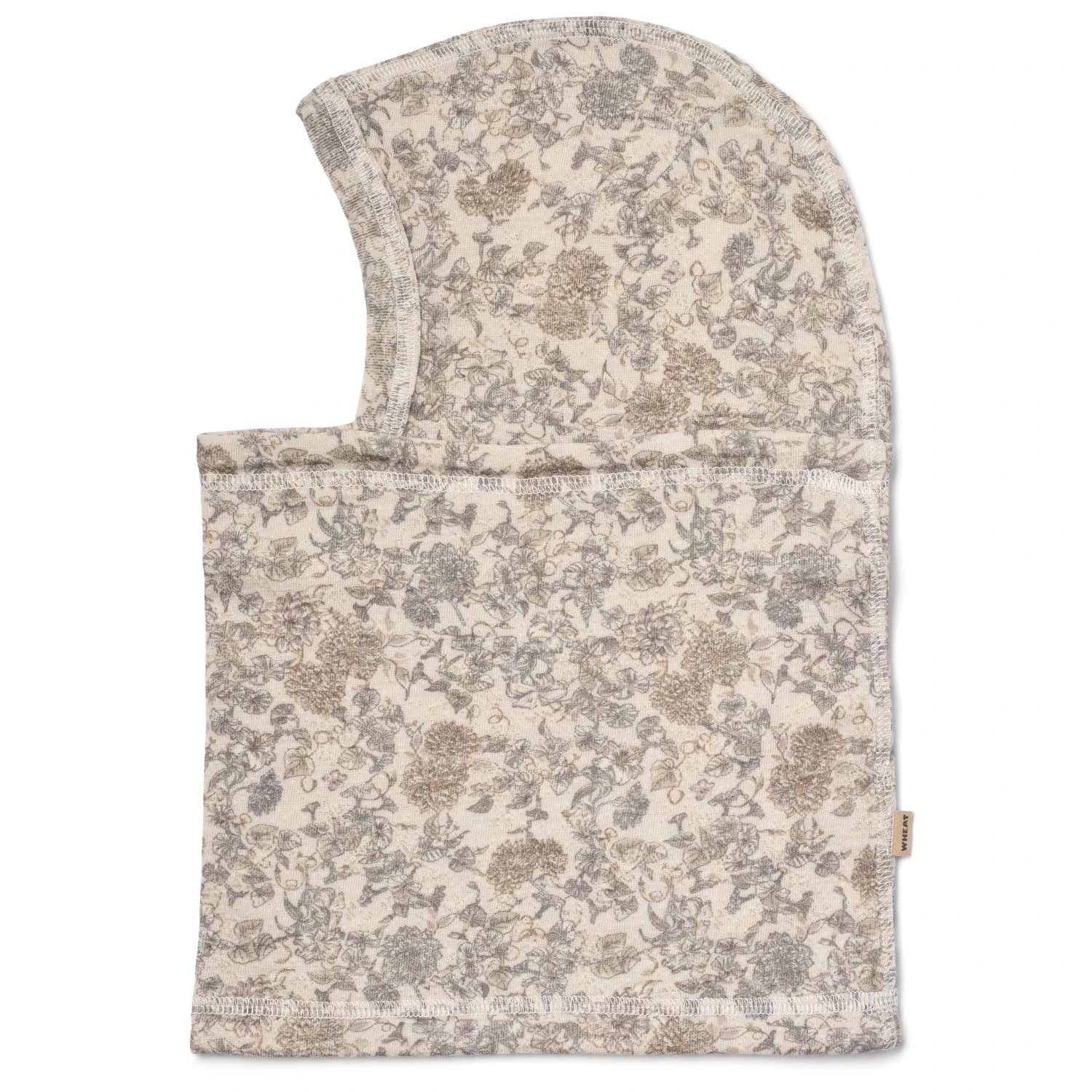 Детска балаклава WHEAT Kid's Baselayer Balaclava Ibben Balaclava - Grey Winter Flowers
