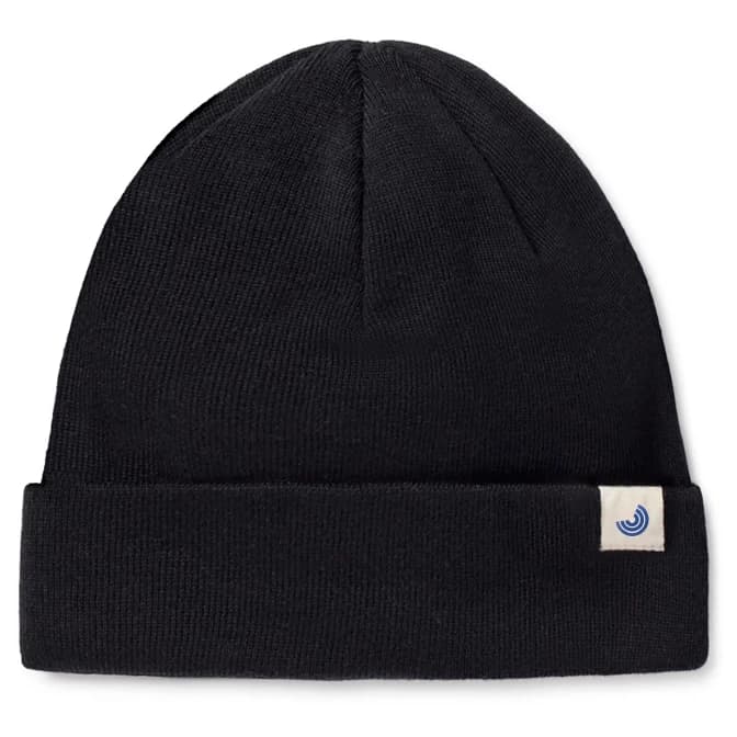 Зимна шапка (beanie) Twothirds Merino Beanie - Black