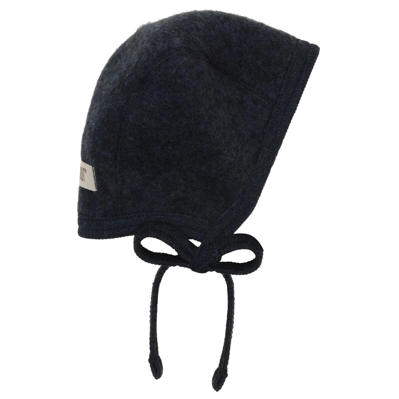 Детска зимна шапка (beanie) Huttelihut Kid's Bonnet Wool Fleece Beanie - Navy Melange