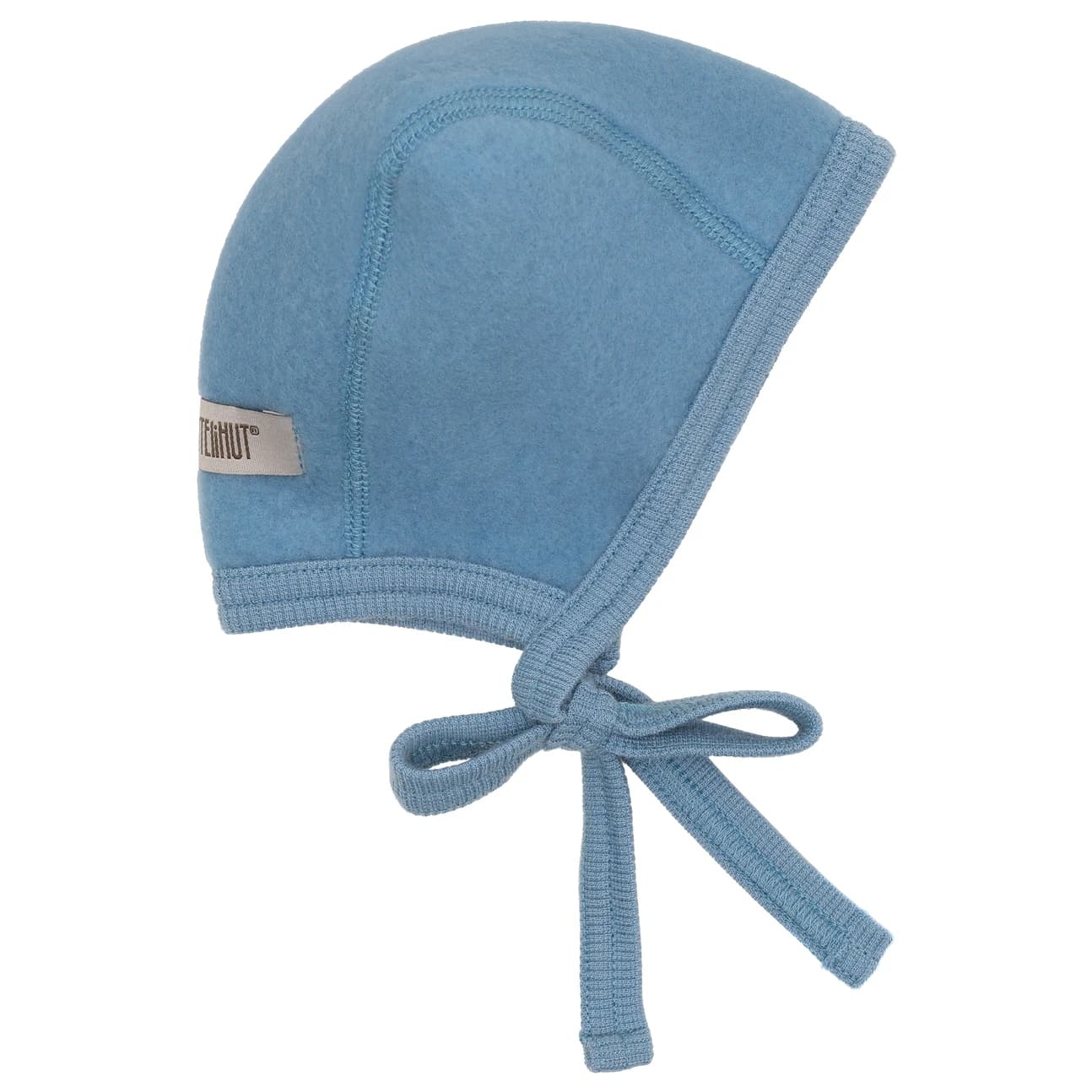 Детска зимна шапка (beanie) Huttelihut Kid's Bonnet Wool Fleece Beanie - Windward Blue