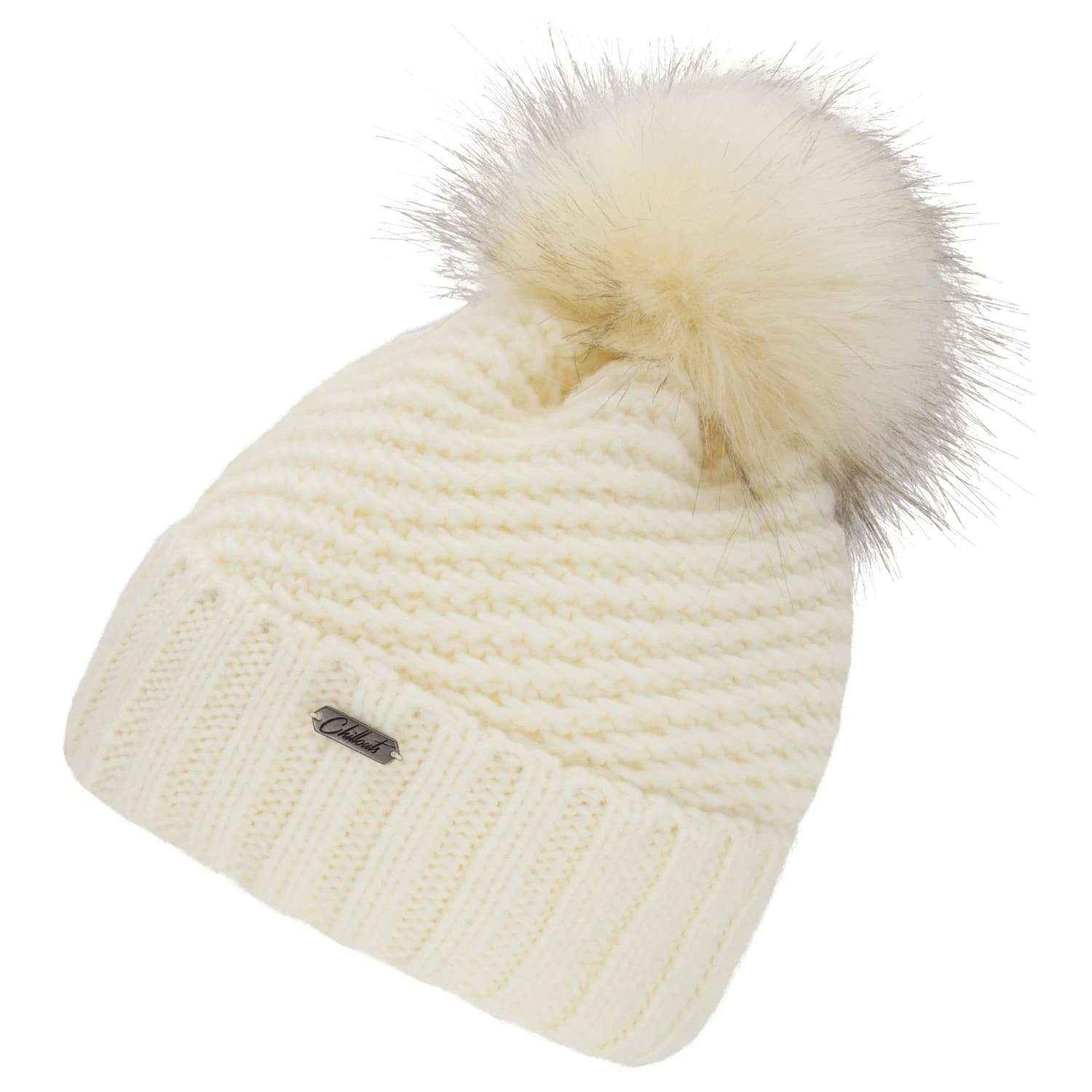 Зимна шапка (beanie) Chillouts Anni Hat Beanie - Off White