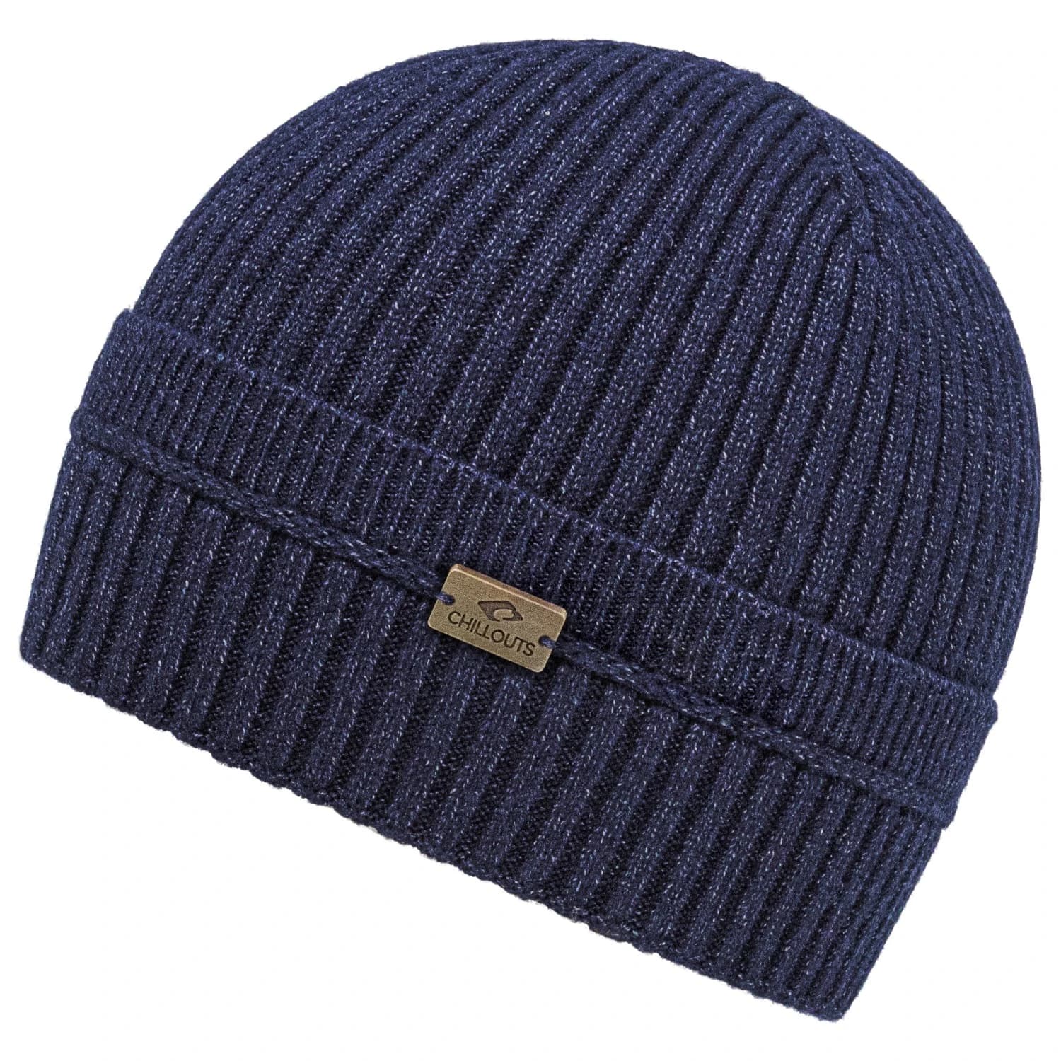 Зимна шапка (beanie) Chillouts Flynn Hat Beanie - Navy Melange