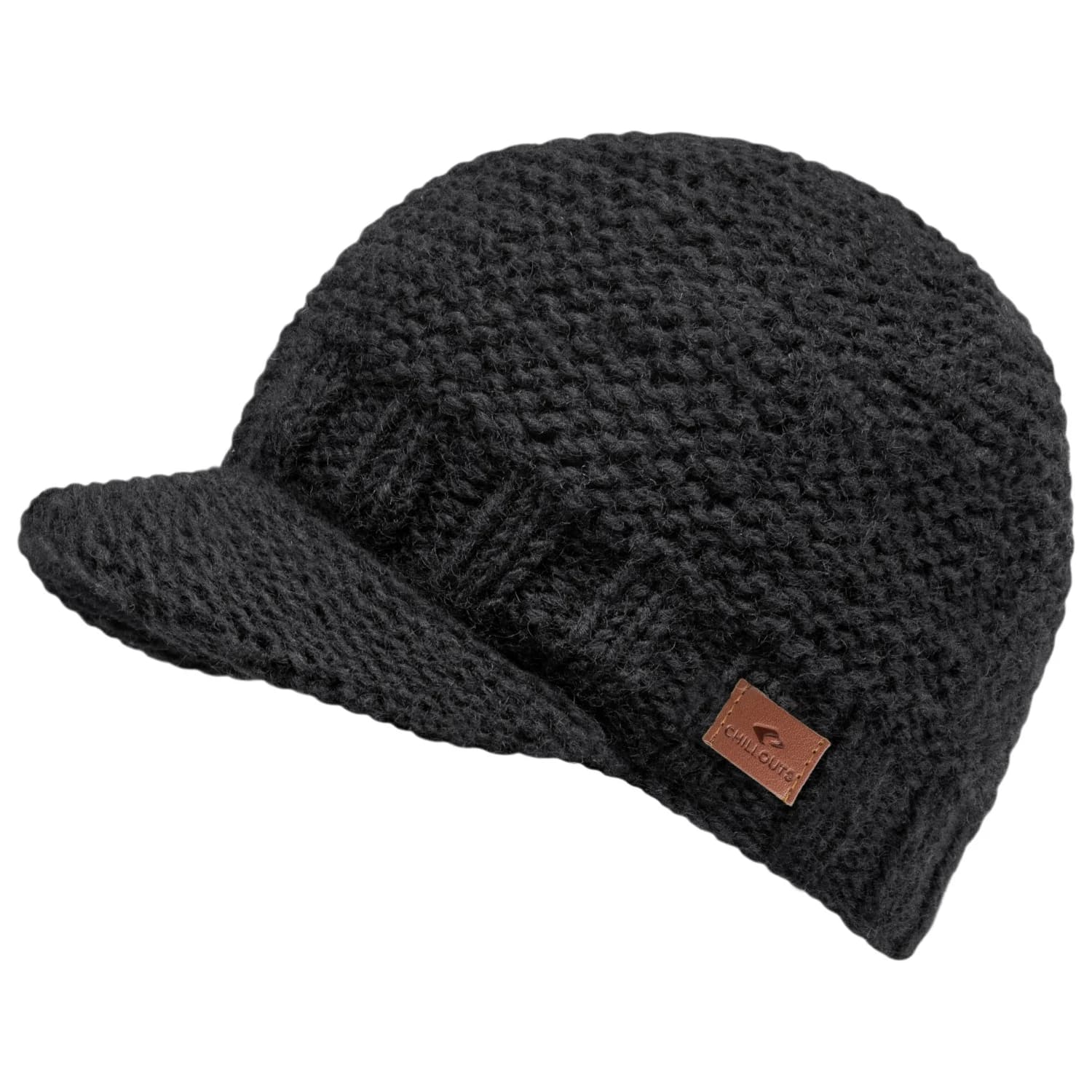 Зимна шапка (beanie) Chillouts Teddy Hat Beanie - Black