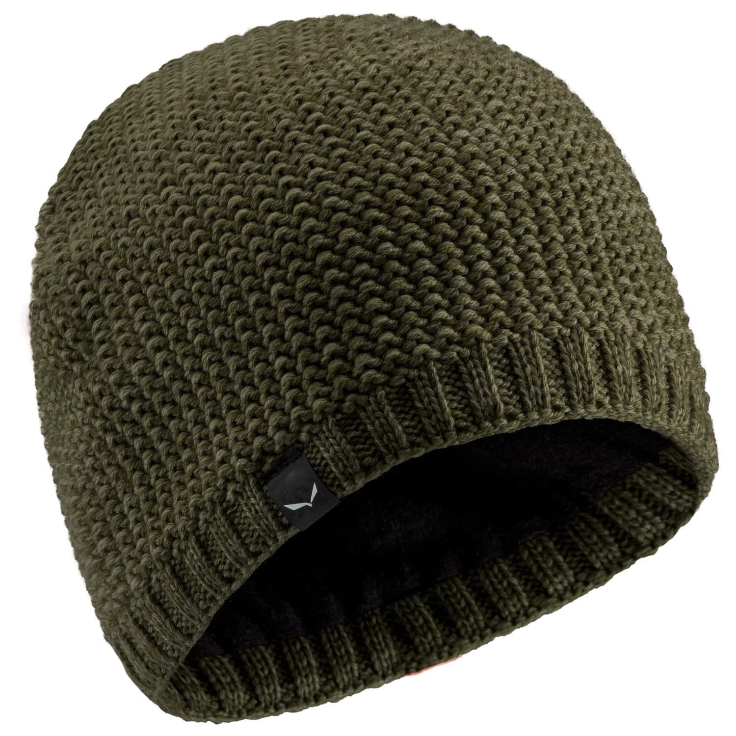 Зимна шапка (beanie) Salewa Knitted Beanie - Dark Olive